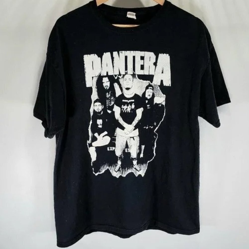 Pantera Band Heavy Metal Music Tshirt Rock Groove Metal Fan Gift Tee Shirt